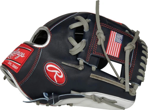 11.5 Inch Rawlings Heart Of The Hide USA PRO204-2USA Adult Infield Baseball Glove 3 11.5 Inch Rawlings Heart Of The Hide USA PRO204-2USA Adult Infield Baseball Glove - Image 3