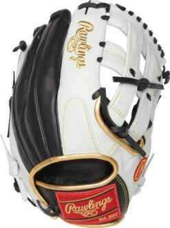 12.25 Inch Rawlings Encore EC1225-6BW Adult Outfield Baseball Glove