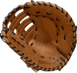 Rawlings Store -Rawlings Store 12 inch wilson a900 wta09rb20bm12 adult firstbase baseball mitt 9