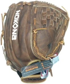 13.5 Inch Nokona Walnut AMG700W Slowpitch Softball Glove