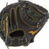 33.5 Inch Mizuno Pro GMP2BK-335C Adult Catcher Baseball Mitt 312663