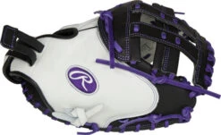 33 Inch Rawlings Liberty Advanced Color Series RLACM33FPPU Women's White/Purple/Black Fastpitch Softball Catcher Mitt -Rawlings Store 33 inch rawlings liberty advanced color series rlacm33fppu women s white purple black fastpitch softball catcher mitt 17