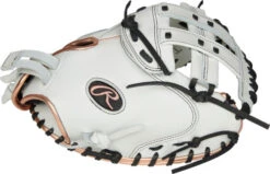 33 Inch Rawlings Liberty Advanced Color Series RLACM33FPRG Women's White/RoseGold/Black Fastpitch Softball Catcher Mitt -Rawlings Store 33 inch rawlings liberty advanced color series rlacm33fprg women s white rosegold black fastpitch softball catcher mitt 17