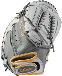 34 Inch Wilson A2000 SuperSkin WTA20RF19CM34SS Women's Fastpitch Softball Catcher Mitt