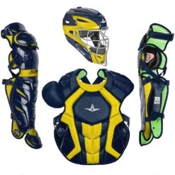All-Star System 7 Axis CKCCPRO1XTT Adult Baseball Professional Level Two Tone Catcher's Gear Set -Rawlings Store all star system 7 axis ckccpro1xtt adult baseball professional level two tone catchers gear set 27