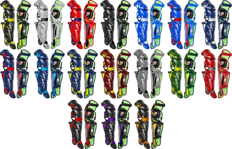All-Star System 7 Axis LG40WPRO Adult Professional Baseball Leg Guards 3 All-Star System 7 Axis LG40WPRO Adult Professional Baseball Leg Guards - Image 3