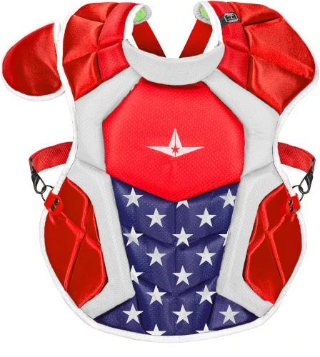 All-Star System 7 Axis USA CPCC1216S7X-USA Intermediate Baseball Chest Protector 1 All-Star System 7 Axis USA CPCC1216S7X-USA Intermediate Baseball Chest Protector