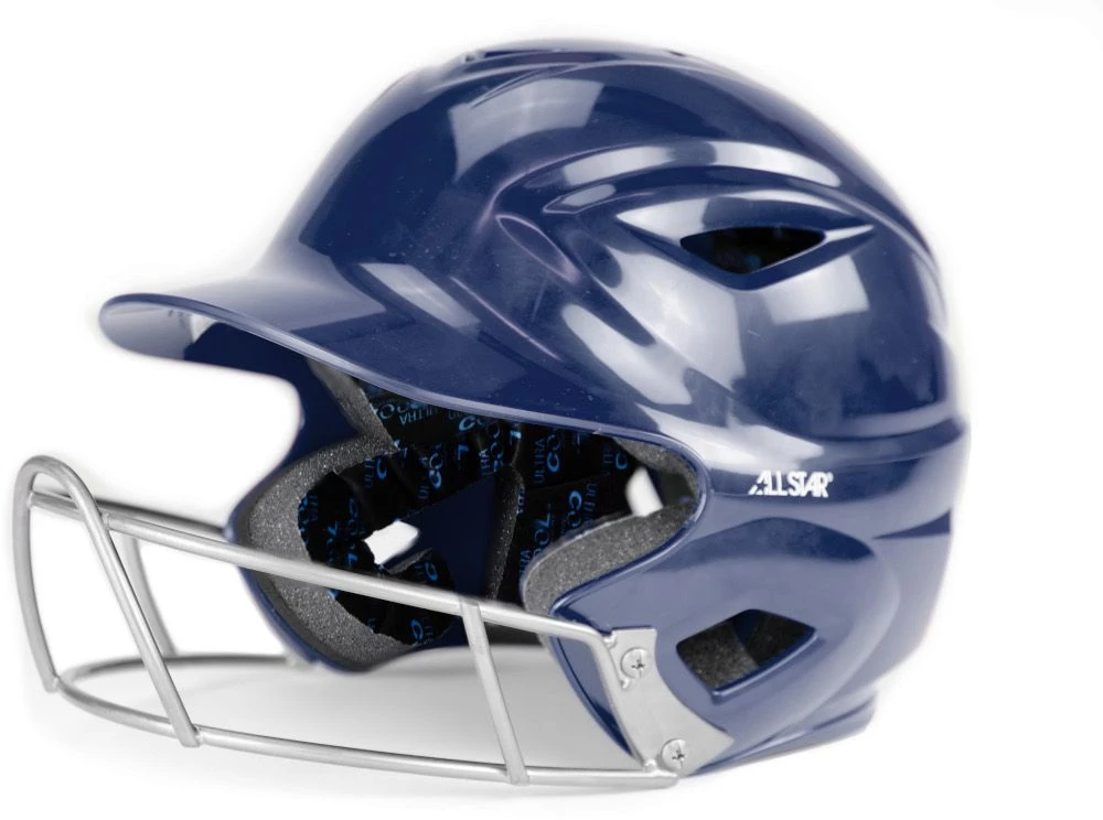 All-Star System 7 BH3000FGAFX Women's Fastpitch Softball Batting Helmet W/ Facemask 2 All-Star System 7 BH3000FGAFX Women's Fastpitch Softball Batting Helmet W/ Facemask - Image 2