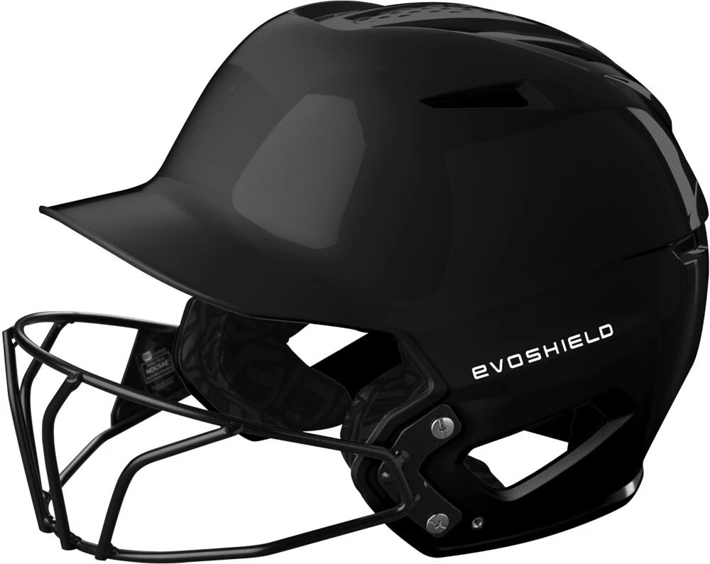 EvoShield XVT 2.0 Glossy Batting Helmet W/ Fastpitch Softball Facemask WB57259