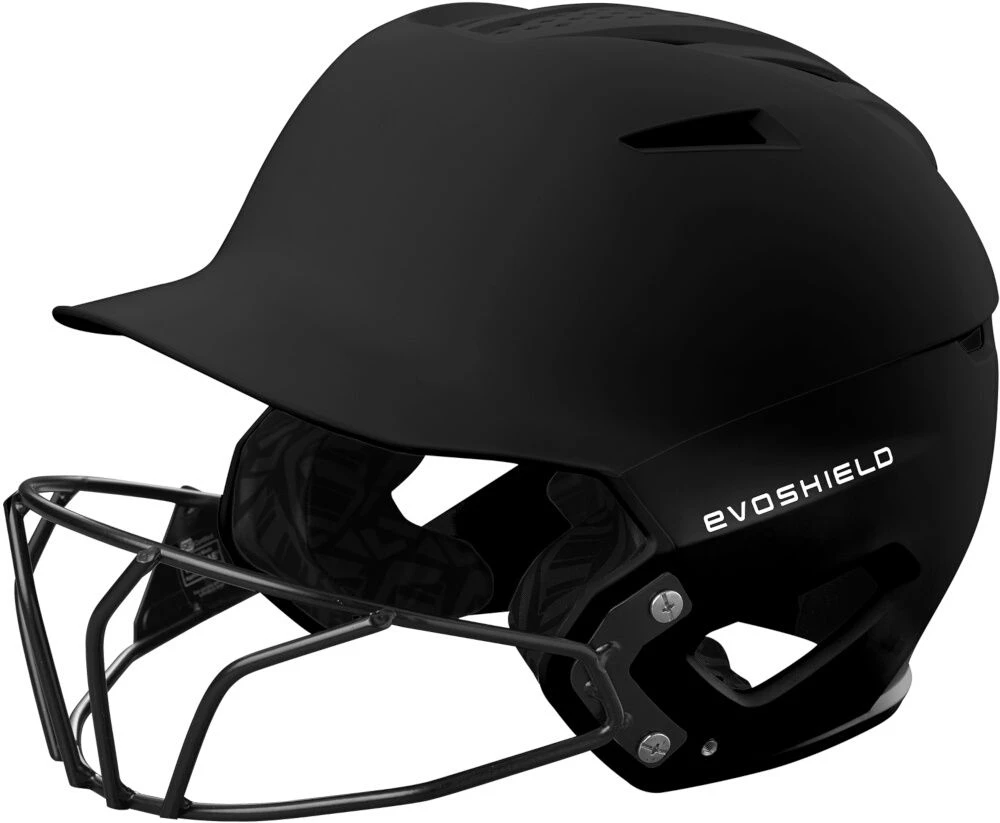 EvoShield XVT 2.0 Matte Batting Helmet W/ Fastpitch Softball Facemask WB57257 1 EvoShield XVT 2.0 Matte Batting Helmet W/ Fastpitch Softball Facemask WB57257