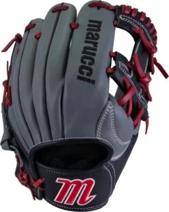 11.5 Inch Marucci Caddo Youth Infield Baseball Glove MFGCADD1150GYR