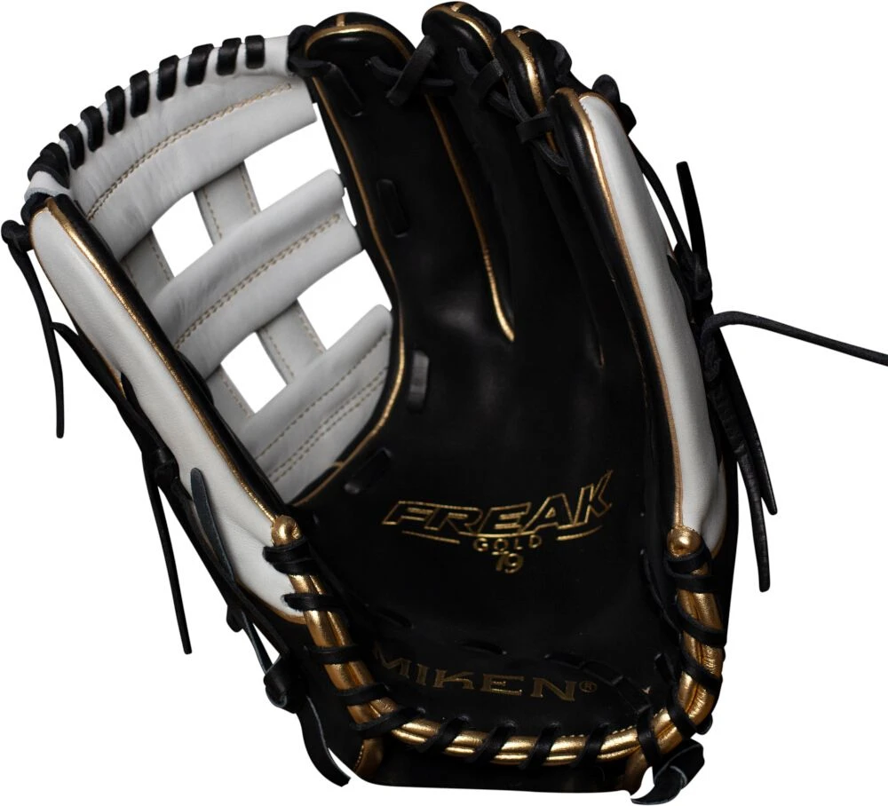 13 Inch Miken Pro Series Adult Slowpitch Softball Glove PRO130-BWG 2 13 Inch Miken Pro Series Adult Slowpitch Softball Glove PRO130-BWG - Image 2