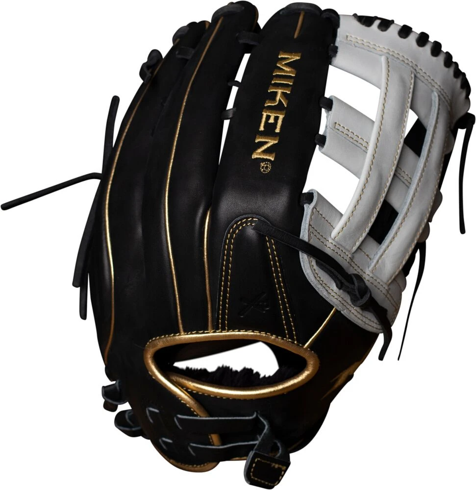 13 Inch Miken Pro Series Adult Slowpitch Softball Glove PRO130-BWG 1 13 Inch Miken Pro Series Adult Slowpitch Softball Glove PRO130-BWG