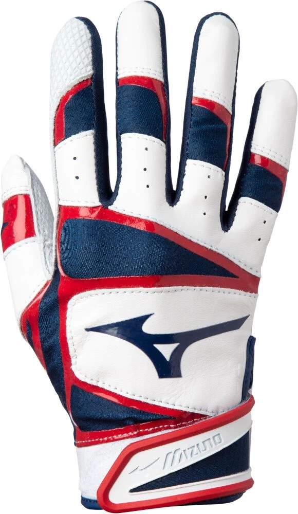 Mizuno B-303 Adult Baseball Batting Gloves 330417 6 Mizuno B-303 Adult Baseball Batting Gloves 330417 - Image 6