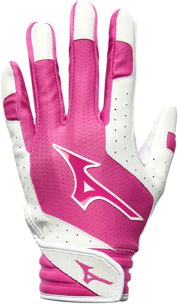 Mizuno Finch Girl's Fastpitch Softball Batting Gloves 330428 1 Mizuno Finch Girl's Fastpitch Softball Batting Gloves 330428