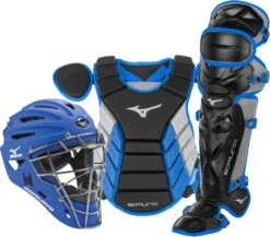 Mizuno Samurai 380418 Intermediate Baseball Catcher's Gear Set -Rawlings Store mizuno samurai 380418 intermediate baseball catcher s gear set 63