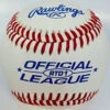 Rawlings Baseball - RTD1SO - HQ4Sports Logo Official League Baseball (One Dozen)