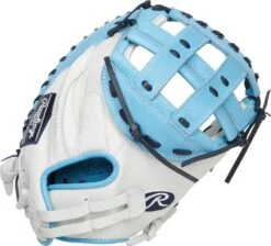 34 Inch Rawlings Liberty Advanced Color Series 4.0 Women's Fastpitch Softball Catcher's Mitt RLACM34FPWCBN
