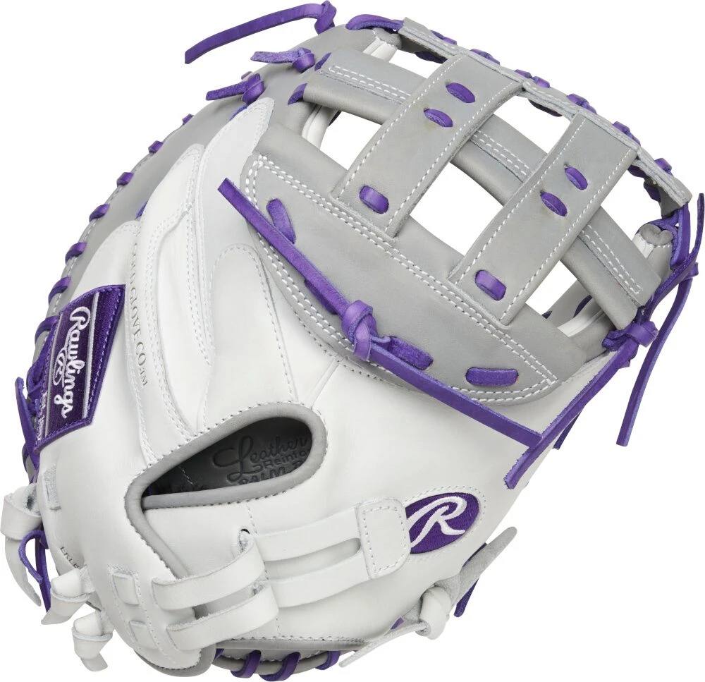 34 Inch Rawlings Liberty Advanced Color Series 4.0 Women's Fastpitch Softball Catcher's Mitt RLACM34FPWPG 1 34 Inch Rawlings Liberty Advanced Color Series 4.0 Women's Fastpitch Softball Catcher's Mitt RLACM34FPWPG