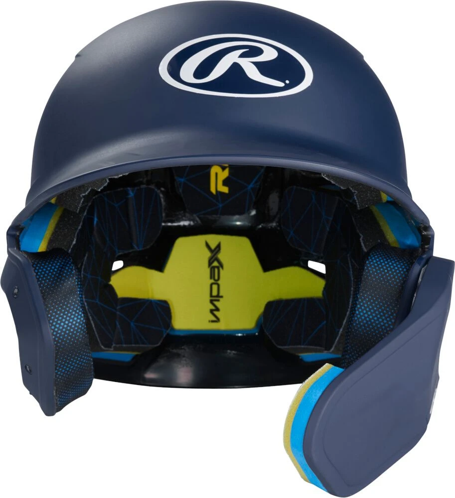 Rawlings MACH Adjust Senior Matte Baseball Batting Helmet W/ Adjustable Face Guard MA07S 1 Rawlings MACH Adjust Senior Matte Baseball Batting Helmet W/ Adjustable Face Guard MA07S