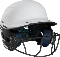 Rawlings MACH Ice Junior Fastpitch Softball Batting Helmet W/ Facemask MSB13J