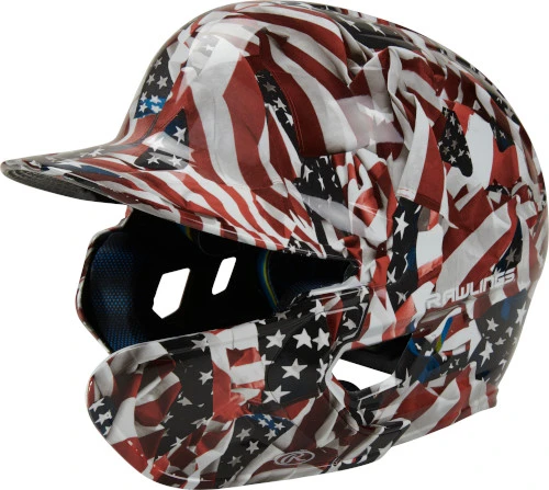 Rawlings Mach USA MACHEXT-USA-JR Junior Batting Helmet W/ Extension