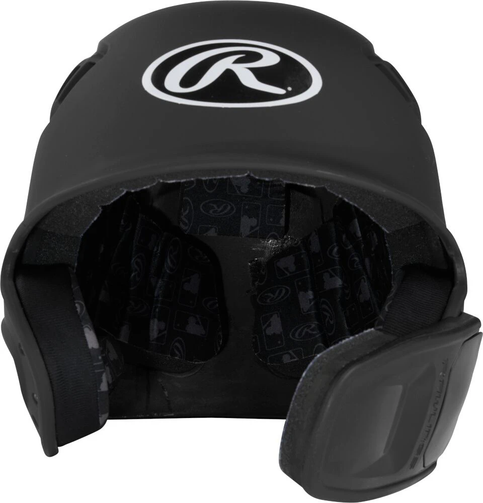 Rawlings R16 Reversible EXT Senior Matte Baseball Batting Helmet W/ Reversible Face Guard R6R07S 1 Rawlings R16 Reversible EXT Senior Matte Baseball Batting Helmet W/ Reversible Face Guard R6R07S