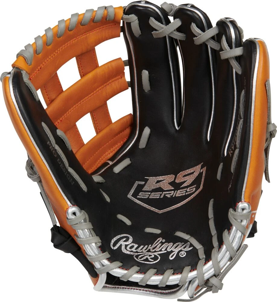 12 Inch Rawlings R9 Contour Youth Baseball Glove R9120U-6BT 2 12 Inch Rawlings R9 Contour Youth Baseball Glove R9120U-6BT - Image 2