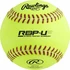 Rawlings RBP-UP Ultimate Practice RBP12-UP Raised Seam Collegiate/High School Practice Fastpitch Softball