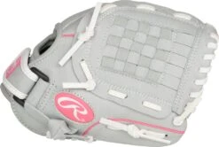 10 Inch Rawlings Sure Catch Girl's Fastpitch Softball Glove SCSB100P -Rawlings Store rawlings sure catch 10 inch girls fastpitch softball glove scsb100p 11