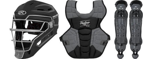 Rawlings Velo 2.0 CSV2I Intermediate Baseball Catchers Gear Set 1 Rawlings Velo 2.0 CSV2I Intermediate Baseball Catchers Gear Set