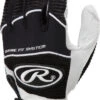 Rawlings Workhorse WORK950BGY Youth Baseball Batting Gloves
