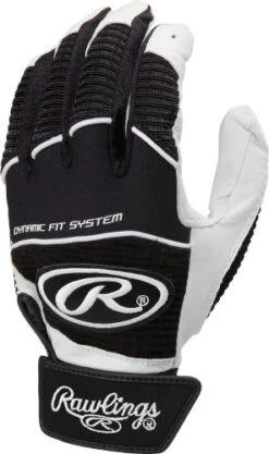 Rawlings Workhorse WORK950BGY Youth Baseball Batting Gloves