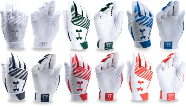 Under Armour Clean Up 1299531 Youth Baseball Batting Gloves 3 Under Armour Clean Up 1299531 Youth Baseball Batting Gloves - Image 3