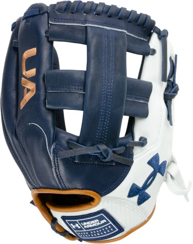 Under Armour Genuine Pro 2.0 11.75 Inch Navy/White/Caramel Adult Infield Baseball Glove UAFGGP2-1175SP 1 Under Armour Genuine Pro 2.0 11.75 Inch Navy/White/Caramel Adult Infield Baseball Glove UAFGGP2-1175SP