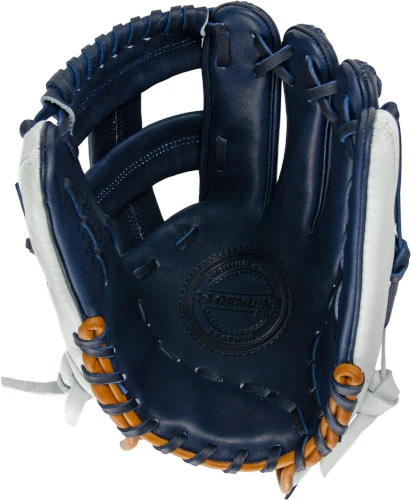 Under Armour Genuine Pro 2.0 11.75 Inch Navy/White/Caramel Adult Infield Baseball Glove UAFGGP2-1175SP 2 Under Armour Genuine Pro 2.0 11.75 Inch Navy/White/Caramel Adult Infield Baseball Glove UAFGGP2-1175SP - Image 2