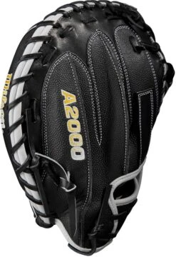 33.5 Inch Wilson A2000 Spin Control SuperSkin Adult Catcher Baseball Mitt WBW100995335 -Rawlings Store wilson a2000 spin control superskin adult 335 inch catchers baseball mitt wbw100995335 13