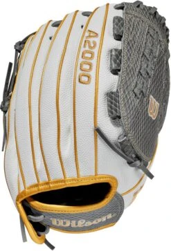 12.5 Inch Wilson A2000 SuperSkin Women's Outfield Fastpitch Softball Glove WBW100214125