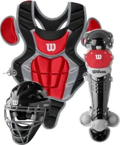 Wilson C200 Youth Baseball Catcher's Gear Kit WB57116 15 Wilson C200 Youth Baseball Catcher's Gear Kit WB57116 -Rawlings Store wilson c200 youth baseball catchers gear kit wb57116 34