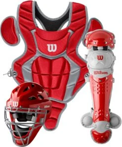 Wilson C200 Youth Baseball Catcher's Gear Kit WB57116 19 Wilson C200 Youth Baseball Catcher's Gear Kit WB57116 -Rawlings Store wilson c200 youth baseball catchers gear kit wb57116 36