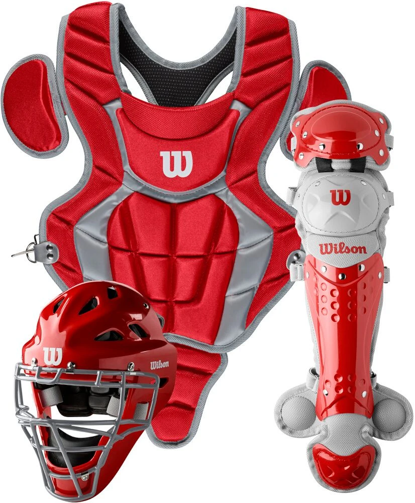 Wilson C200 Youth Baseball Catcher's Gear Kit WB57116 10 Wilson C200 Youth Baseball Catcher's Gear Kit WB57116 - Image 10