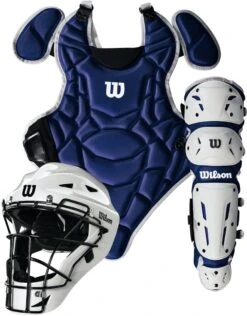 Wilson EZ Gear 2.0 Youth Small/Medium Catcher's Gear Set WB57202SM -Rawlings Store wilson ez gear 2 youth small medium catchers gear set wb57202sm 23