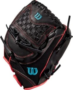 11.5 Inch Wilson Flash Girl's Fastpitch Softball Glove WBW100415115 -Rawlings Store wilson flash 115 inch girls fastpitch softball glove wbw100415115 11