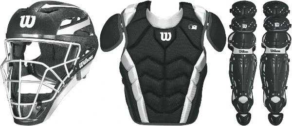 Wilson Pro Stock WTPROA Adult Baseball Catchers Gear Set 1 Wilson Pro Stock WTPROA Adult Baseball Catchers Gear Set
