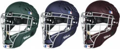 Wilson Shock FX 2.0 WTA5500 Adult Baseball Catcher's Helmet -Rawlings Store wilson shock fx 2 0 wta5500 adult baseball catcher s helmet 18